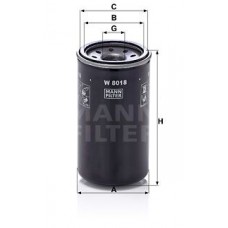 W 8018 MANN-FILTER Масляний фільтр