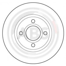 16075 A.B.S. Гальмівний диск