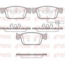 1692.01 REMSA Комплект гальмівних колодок дисковий гальм