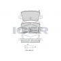 181741-706 ICER Комплект гальмівних колодок дисковий гальм
