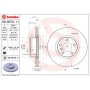 09.B570.11 BREMBO Гальмівний диск