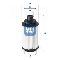 25.118.00 UFI Масляний фільтр