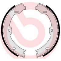 S 50 519 BREMBO Комплект гальмівних колодок, стояночная тормозная система