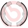 S 50 519 BREMBO Комплект гальмівних колодок, стояночная тормозная система