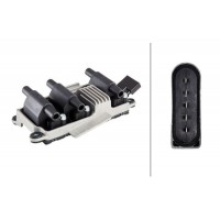 5DA 358 057-291 HELLA Котушка запалювання