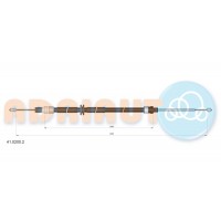 41.0200.2 ADRIAUTO Тросик, cтояночный тормоз