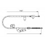 1 987 477 952 BOSCH Тросик, cтояночный тормоз