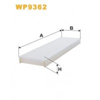 WP9362 WIX FILTERS Фільтр повітря у внутрішньому просторі