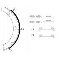 8DA 355 050-431 HELLA PAGID Комплект гальмівних колодок, стояночная тормозная система