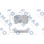 FO 925581 FOMAR Friction Комплект гальмівних колодок дисковий гальм