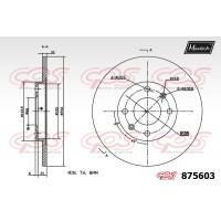 875603 MAXTECH Гальмівний диск
