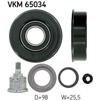 VKM 65034 SKF Паразитный / ведущий ролик, Поліклиновий ремінь