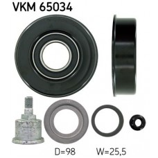 VKM 65034 SKF Паразитный / ведущий ролик, Поліклиновий ремінь