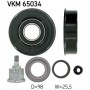 VKM 65034 SKF Паразитный / ведущий ролик, Поліклиновий ремінь