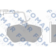 FO 455881 FOMAR Friction Комплект гальмівних колодок дисковий гальм FO 455881 FOMAR Friction Комплект гальмівних колодок дисковий гальм