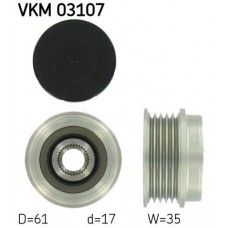 VKM 03107 SKF Механізм вільного ходу генератора