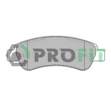 5000-1927 PROFIT Комплект гальмівних колодок дисковий гальм