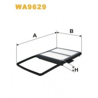 WA9629 WIX FILTERS Повітряний фільтр