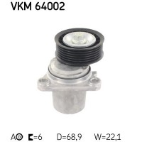 VKM 64002 SKF натяжний ролик, Поліклиновий ремінь