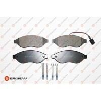 1617273980 EUROREPAR Комплект гальмівних колодок дисковий гальм
