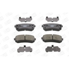 572590CH CHAMPION Комплект гальмівних колодок дисковий гальм