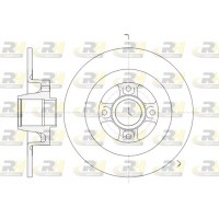 61047.00 ROADHOUSE Гальмівний диск