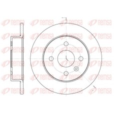6570.00 REMSA Гальмівний диск