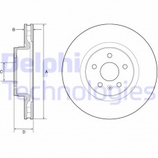 BG9220C DELPHI Гальмівний диск