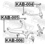 KAB-004 FEBEST Підвіска важіль незалежної підвіски колеса