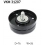 VKM 31207 SKF Паразитный / ведущий ролик, Поліклиновий ремінь