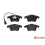P 85 082 BREMBO Комплект гальмівних колодок дисковий гальм