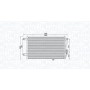 350203987000 MAGNETI MARELLI Конденсатор кондиціонера