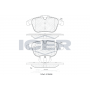 181886-203 ICER Комплект гальмівних колодок дисковий гальм