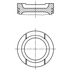 033 01 00 MAHLE Поршень