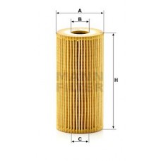 HU 7027 z MANN-FILTER Масляний фільтр