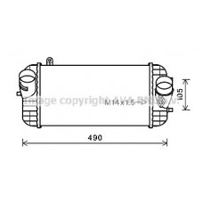 HY4326 AVA QUALITY COOLING Интеркулер