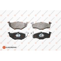 1617253580 EUROREPAR Комплект гальмівних колодок дисковий гальм