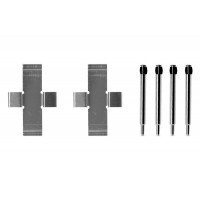 1 987 474 007 BOSCH Комплектуючі колодки дискового гальма