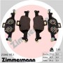 25900.195.1 ZIMMERMANN Комплект гальмівних колодок дисковий гальм