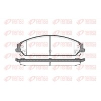 1128.08 REMSA Комплект гальмівних колодок дисковий гальм