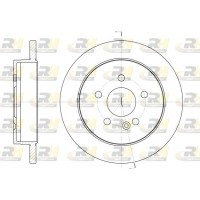 6799.00 ROADHOUSE Гальмівний диск