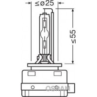 66140ULT OSRAM Лампа розжарювання фара дальнього світла