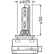 66140ULT OSRAM Лампа розжарювання фара дальнього світла