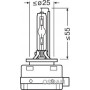 66140ULT OSRAM Лампа розжарювання фара дальнього світла