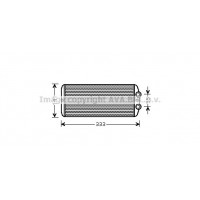 PEA6312 AVA QUALITY COOLING Теплообмінник обігрів салону