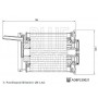 ADBP230021 BLUE PRINT Паливний фільтр