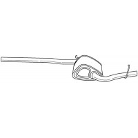 10445 SIGAM Середній глушник вихлопних газів