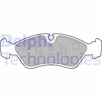 LP585 DELPHI Комплект гальмівних колодок дисковий гальм