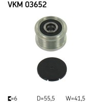 VKM 03652 SKF Механізм вільного ходу генератора