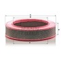 C 36 157 MANN-FILTER Повітряний фільтр